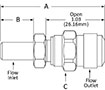 4900 Purge Valve Tube Adapter Line