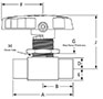 Ball valves- EB Series Series Female NPT LINE