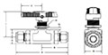 GP Series Ball Valve-dimensions