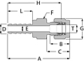 Hose Barb Connector - Duolok