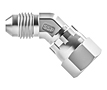 JIC 45° male swivel nut elbow