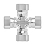 JIC swivel nut cross