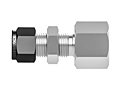 Tube fitting bulkhead femaile connector